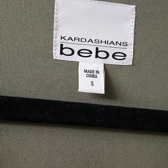 Olive shimmer wrap cardi - Picture 3 of 8